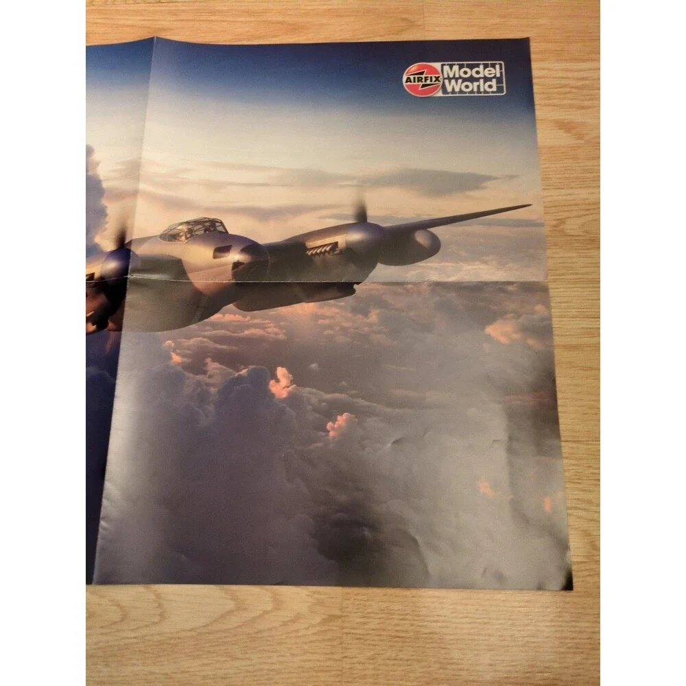Airfix Model World Twin-Stage Merlin-Powered Mossies Double Sided Poster